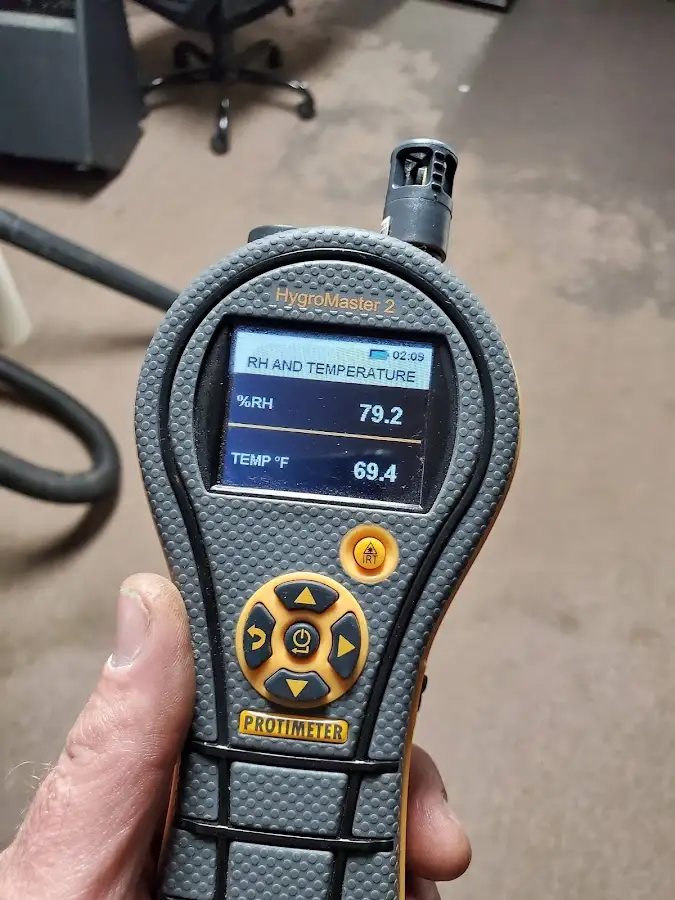 Moisture meter humidity assessment for Fire & Smoke Damage Restoration in Bellefonte